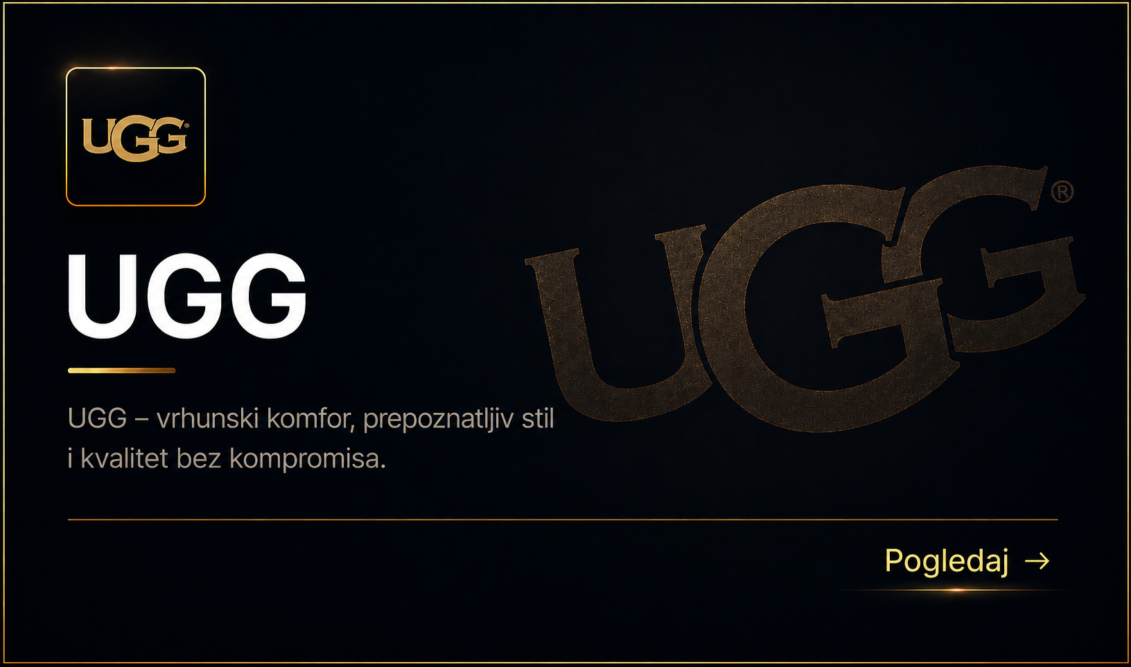 UGG - vrhunski komfor, prepoznatljiv stil i kvalitet bez kompromisa
